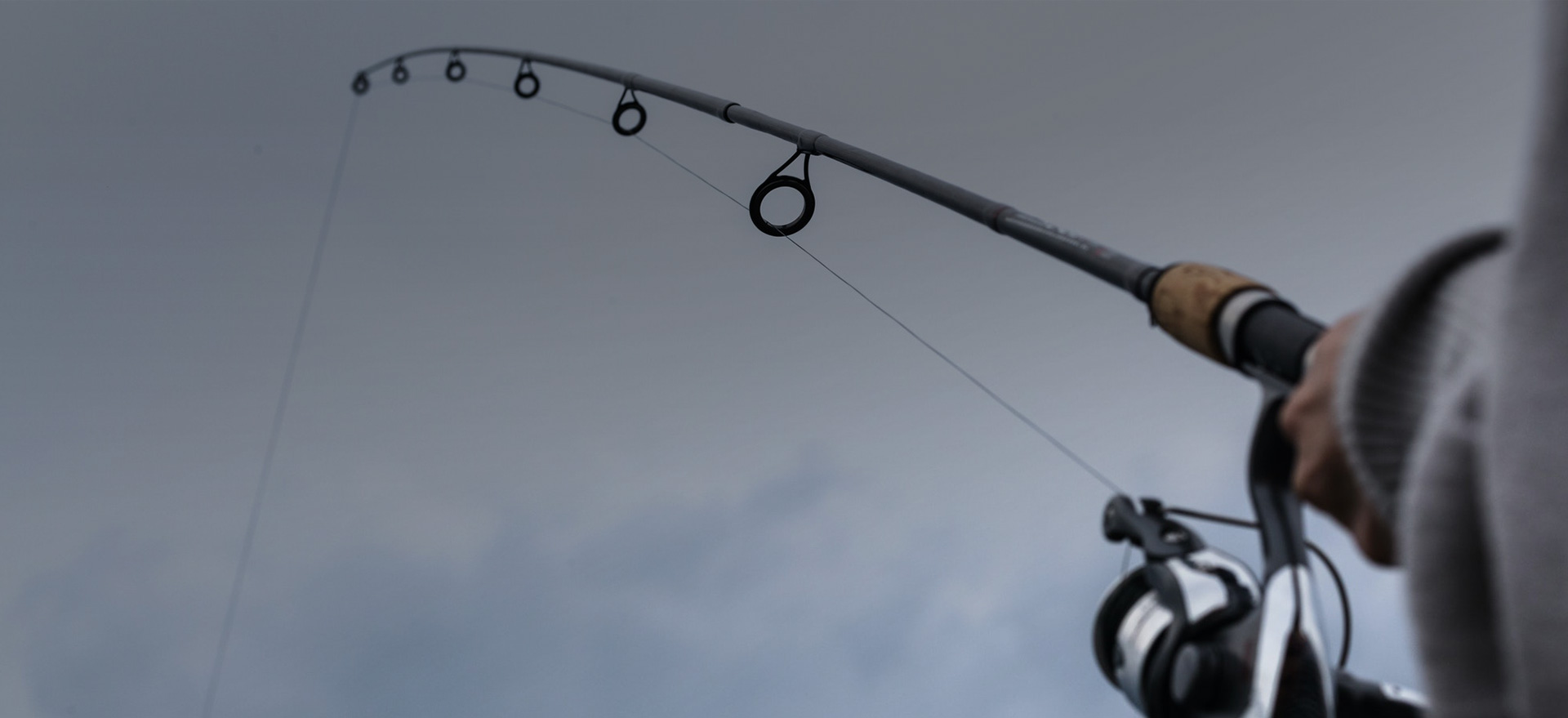 Professional fishing with Black Shark reel
